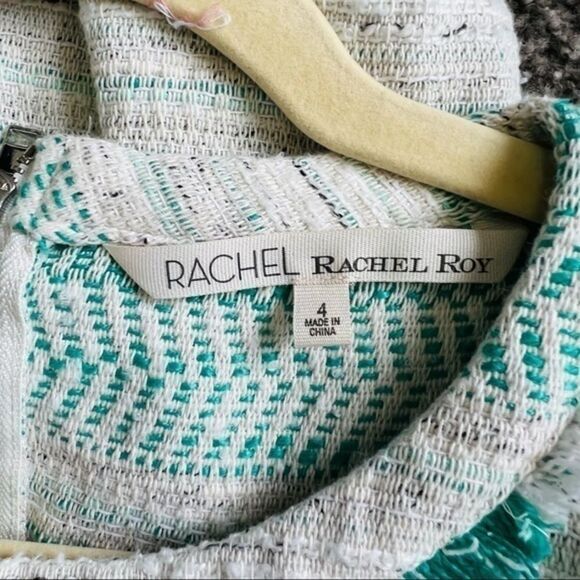 Rachel Roy LA Story Tide Pool Combo Tweed Dress Size 4 - Picture 9 of 9